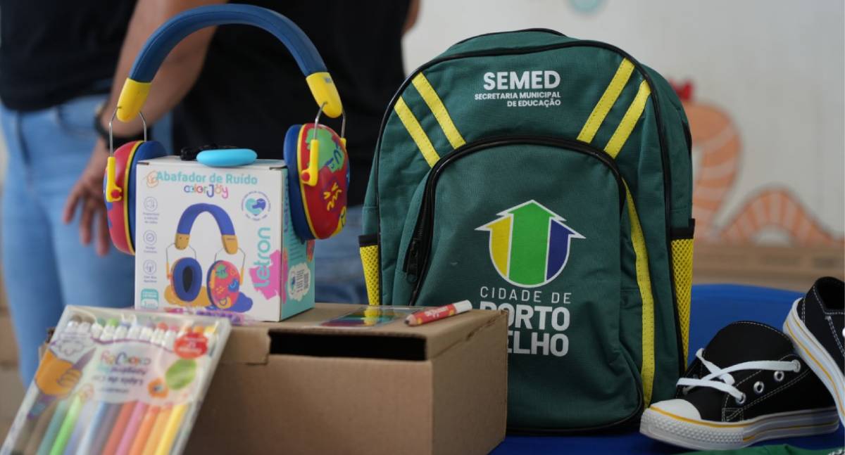 Prefeitura entrega 3 mil kits inclusivos em Porto Velho