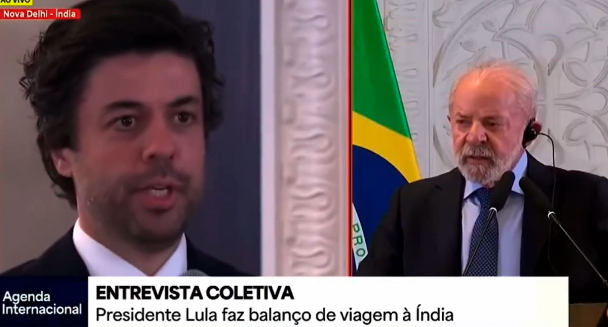 “Você não me ouviu falando isso aqui”, rebate Lula a pergunta de repórter da Globo sobre receber foragidos do Brasil nos EUA: “não vamos receber, vamos prendê-los”