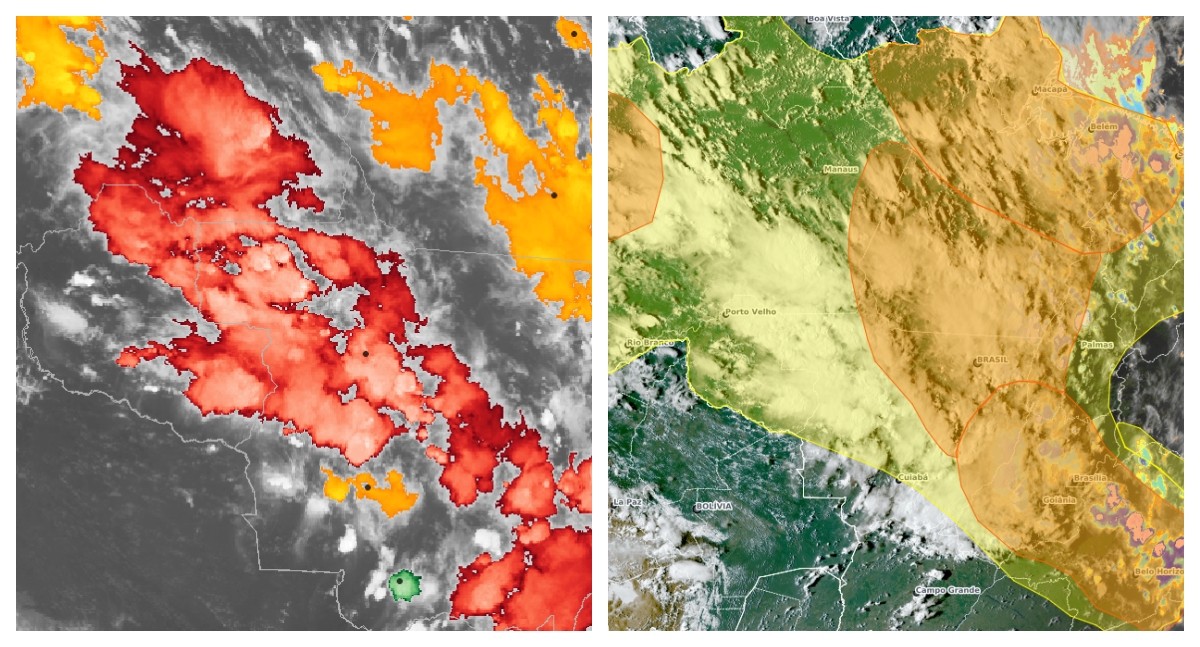Alerta de temporais: Rondônia pode enfrentar chuvas intensas neste fim de semana
