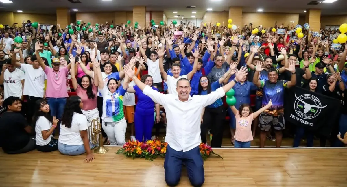 Eyder Brasil reúne mais de 1300 pessoas em encontro de prestação de contas do mandato em Porto Velho