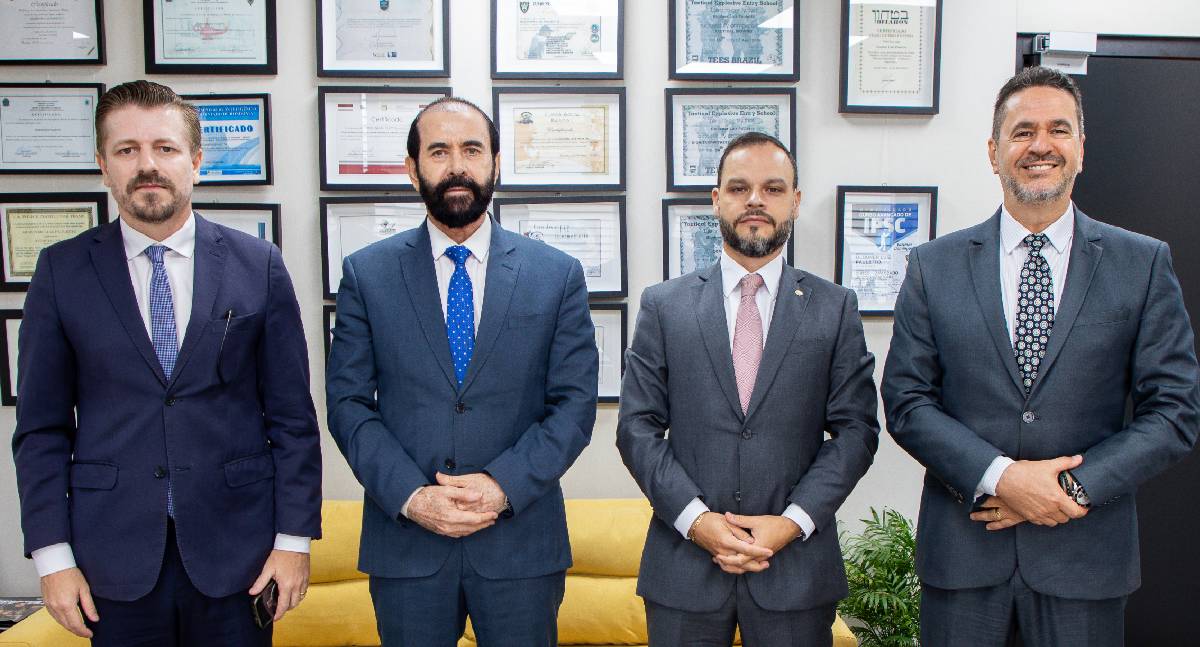 Glodner Pauletto recebe corregedor da DPE-RO em Porto Velho