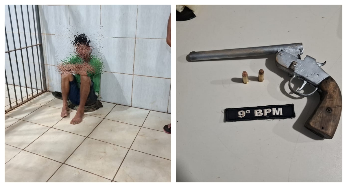 Motoboy reage a assalto, derruba suspeito armado e ajuda PM a prender criminoso em Porto Velho