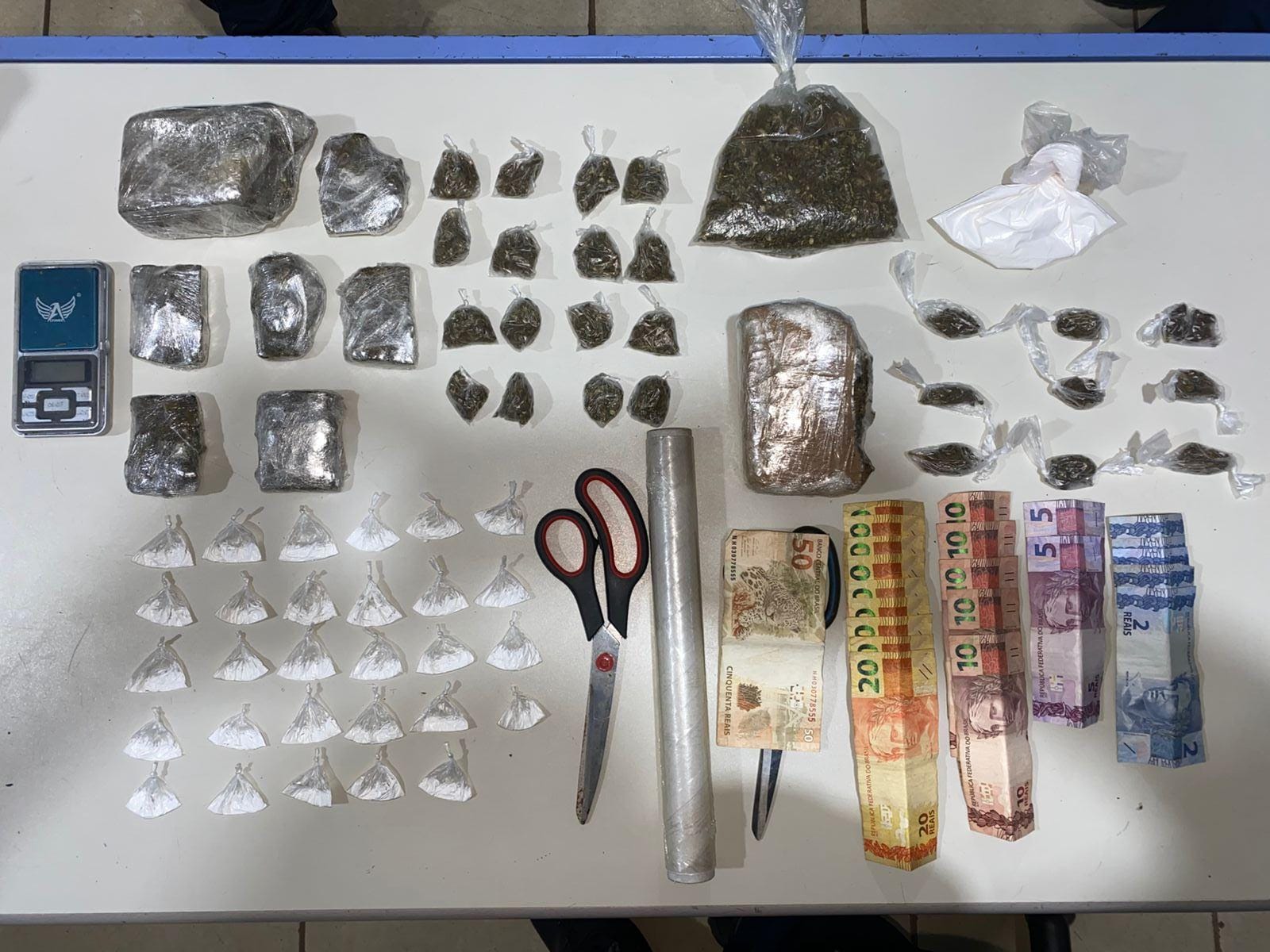 Ocorrência de tráfico de entorpecentes no Orgulho do Madeira