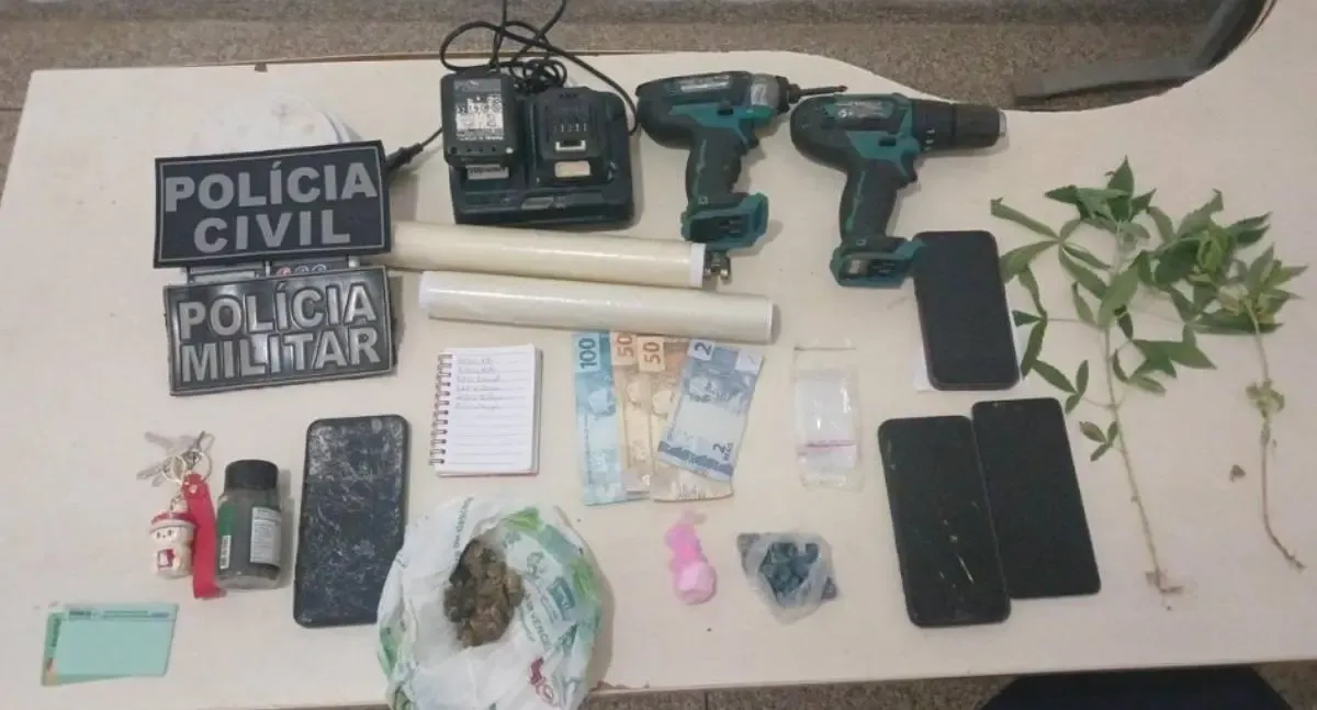 Operação integrada prende casal por tráfico de drogas e associação em RO