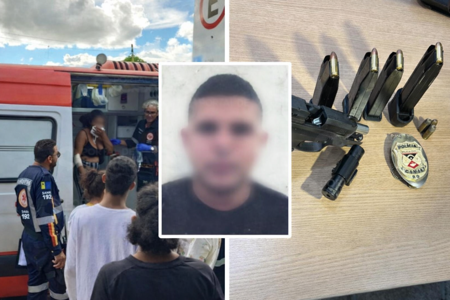 Polícia Civil prende suspeito de atirar em mulher com bebê durante operação em Porto Velho