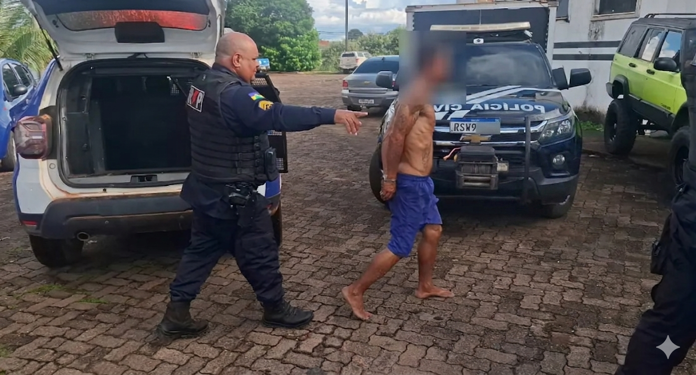 Equipe do 1º BPM captura foragido após tentativa de fuga no bairro Mocambo em Porto Velho