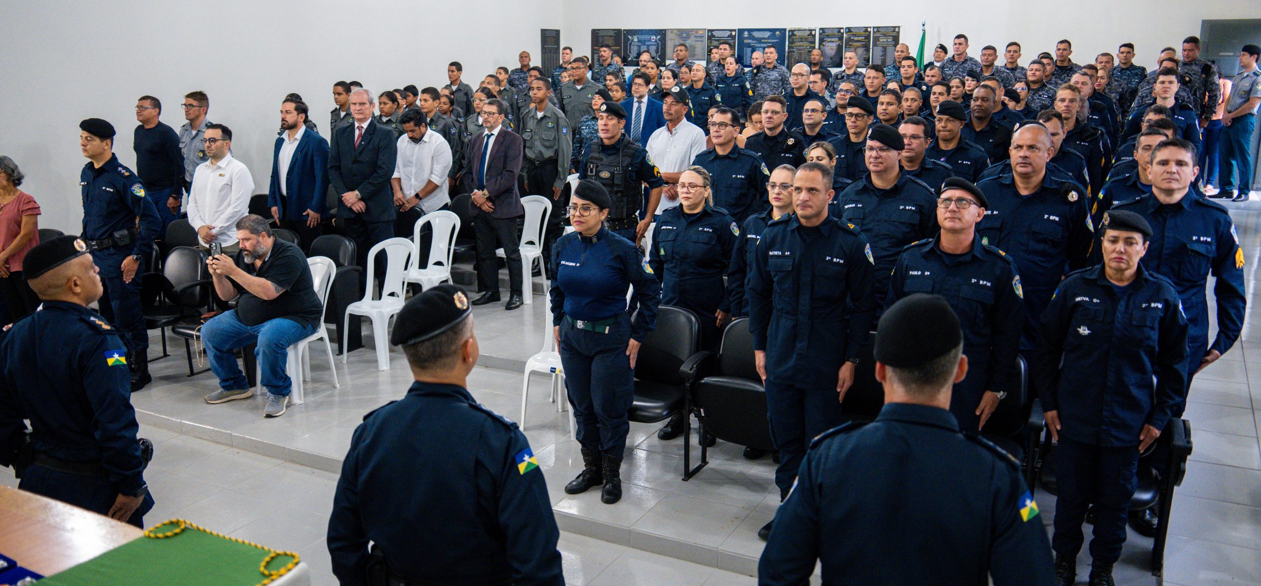 JI-PARANÁ – 2º BPM REALIZA SOLENIDADE EM HOMENAGEM AO DIA DE TIRADENTES