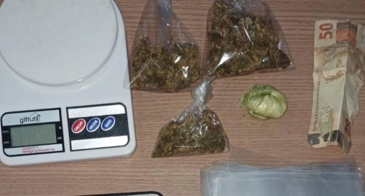 Polícia encerra ponto de venda de drogas no setor Jardim dos Estados em Jaru