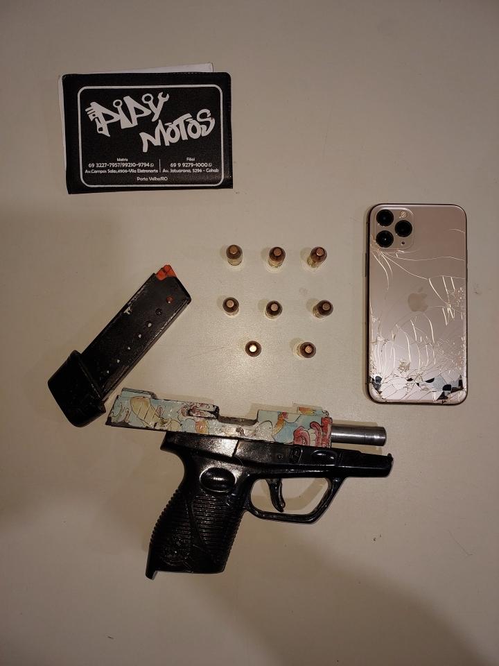 Polícia Militar Prende Homem em Flagrante por Roubo Armado no Centro de Porto Velho