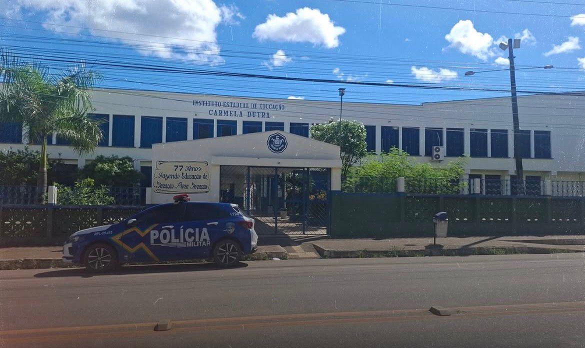 Adolescente é apreendido com faca e substância semelhante à maconha em escola de Porto Velho