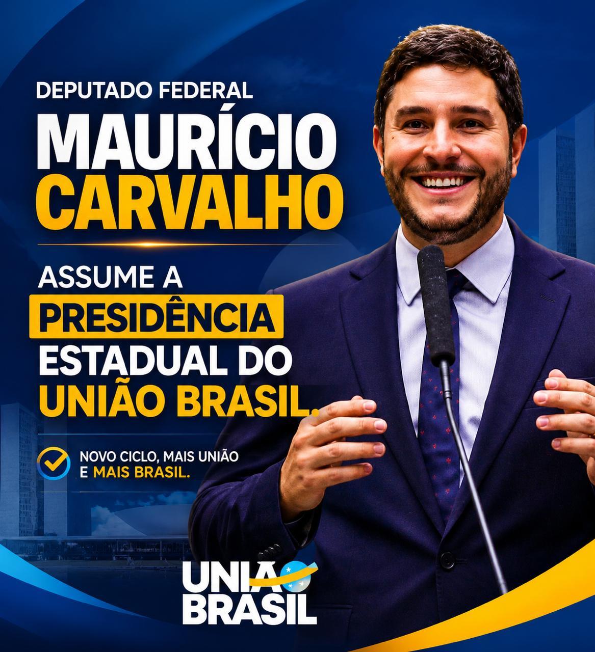Maurício Carvalho assume presidência estadual do União Brasil em Rondônia