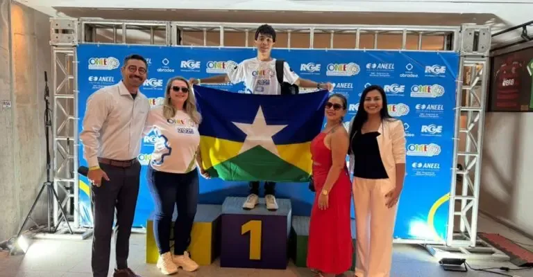 Estudante de Porto Velho inspira nova geração para a Olimpíada Nacional de Eficiência Energética 2026