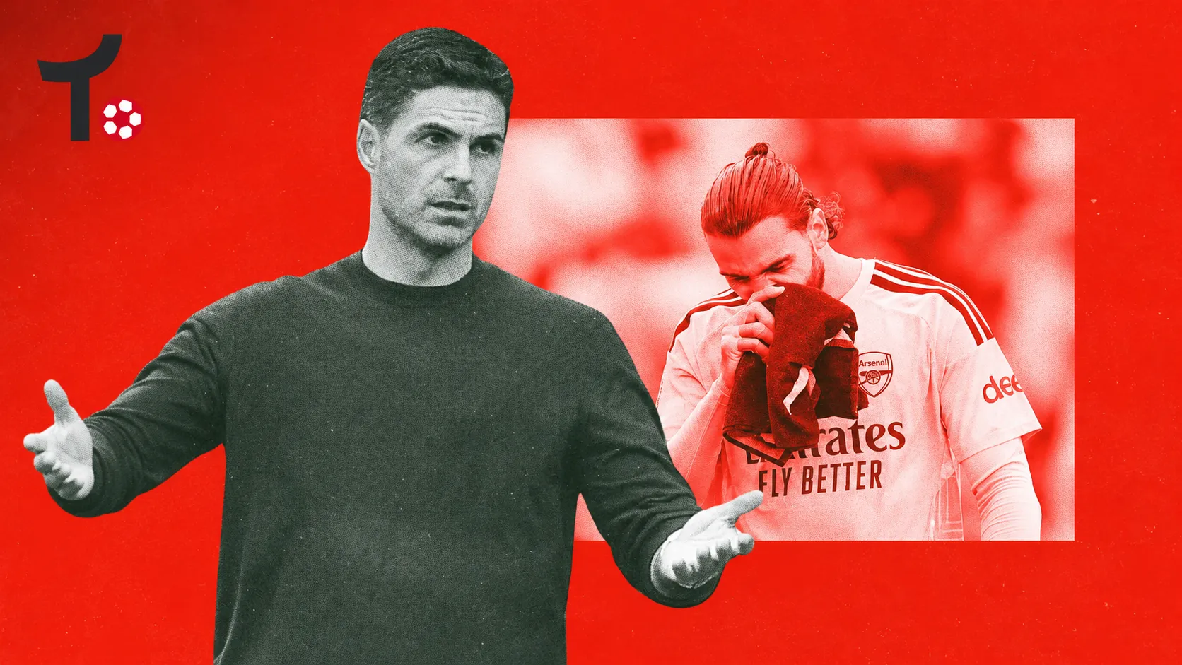 Arsenal sofre gols demais de fora da área: azar, falhas de Raya ou problema defensivo?