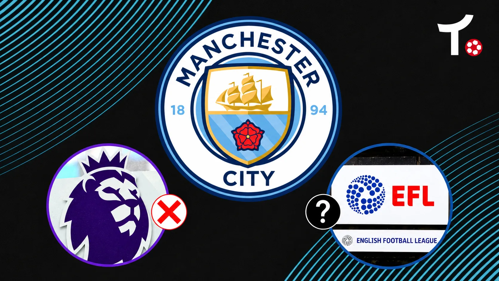 City pode ser expulso da Premier League e nem assim iria direto para a segunda divisão